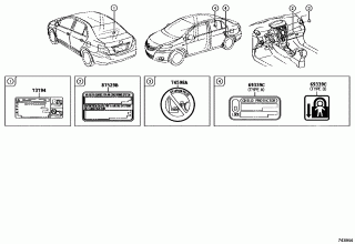 CAUTION PLATE (EXTERIOR & INTERIOR) 2